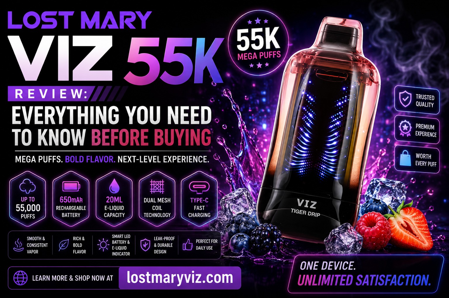 Lost Mary VIZ 55K